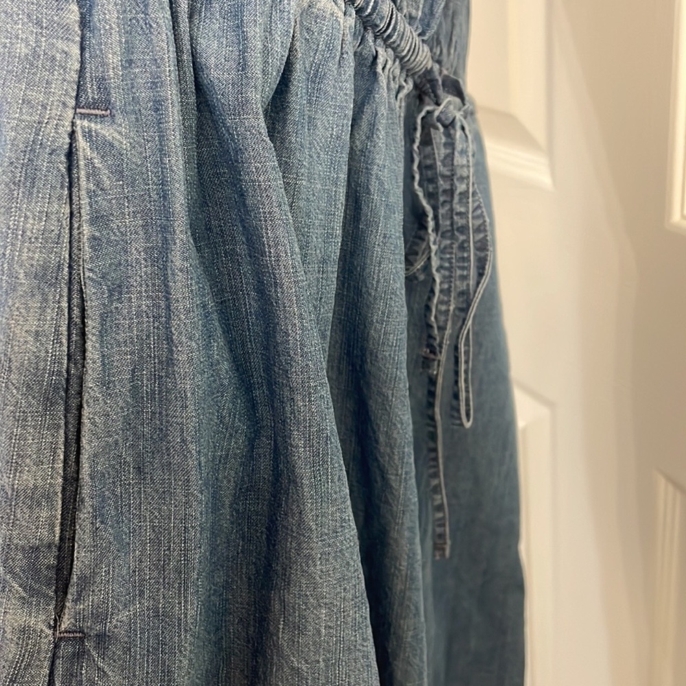 Gap Denim Drawstring Dress - Picture 5 of 8